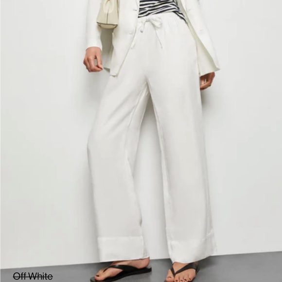Alex Mill Pants - Alex Mill Riley White Linen Pants, XS, NWOT